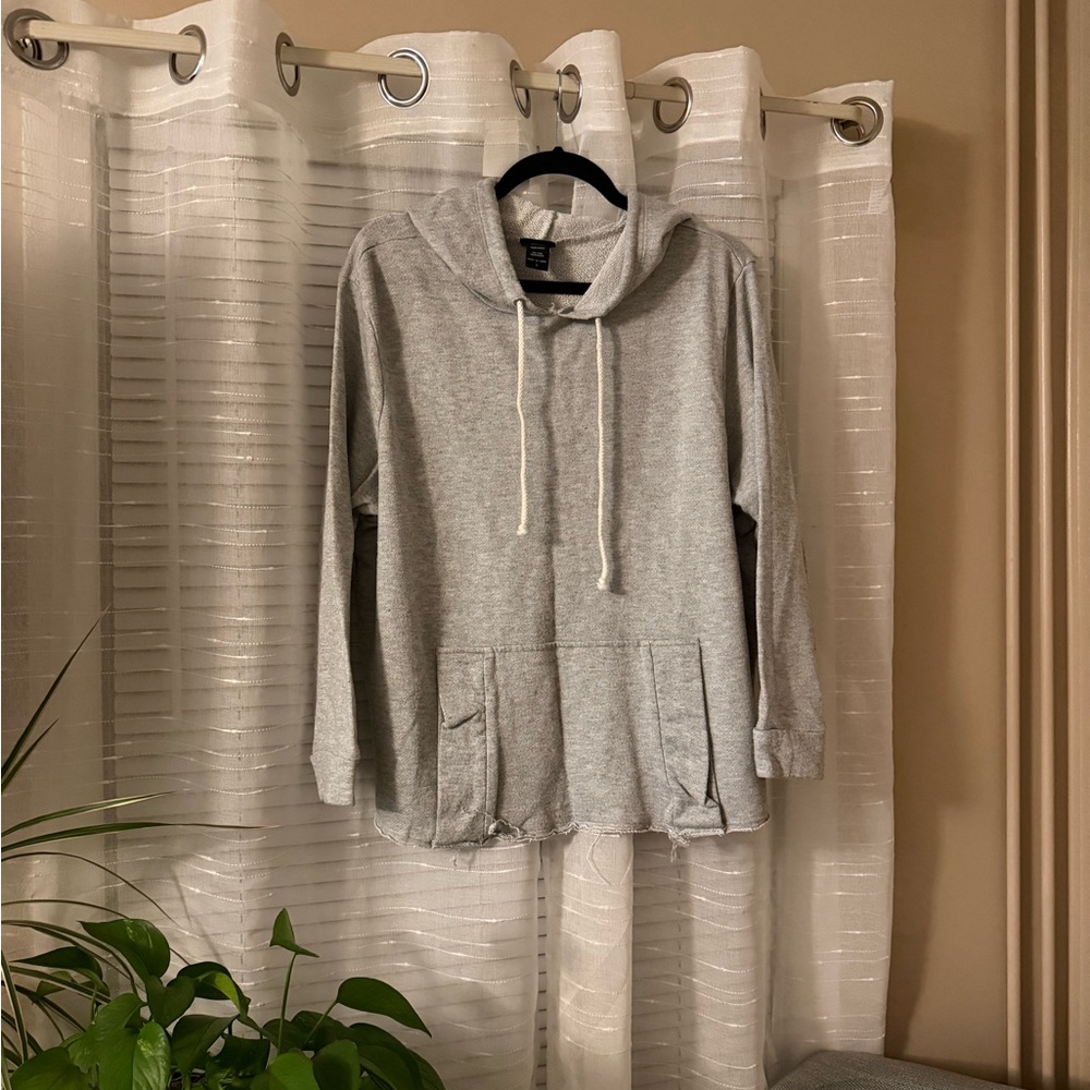 Torrid Comfy Distressed Hoodie Sweatshirt